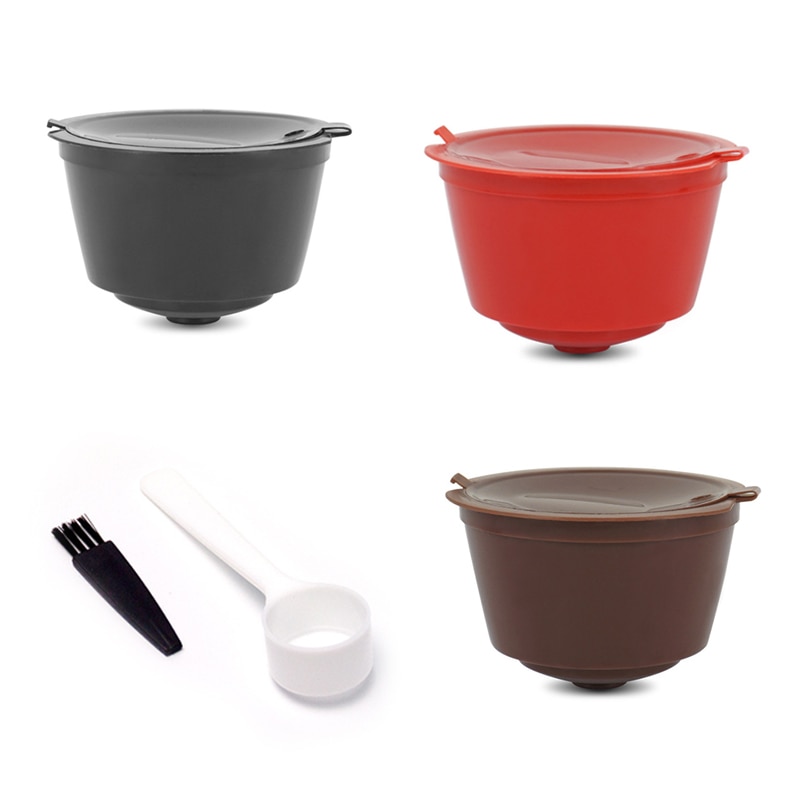 Cápsula de café recarregável para nescafé dolce gusto, copo com filtro e reutilizável