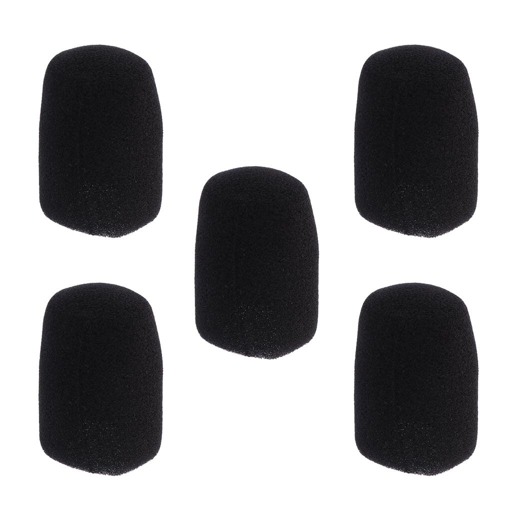 53mm Microphone Windshield Covers 55m Soft Foam Mic Cover Sponge Skin