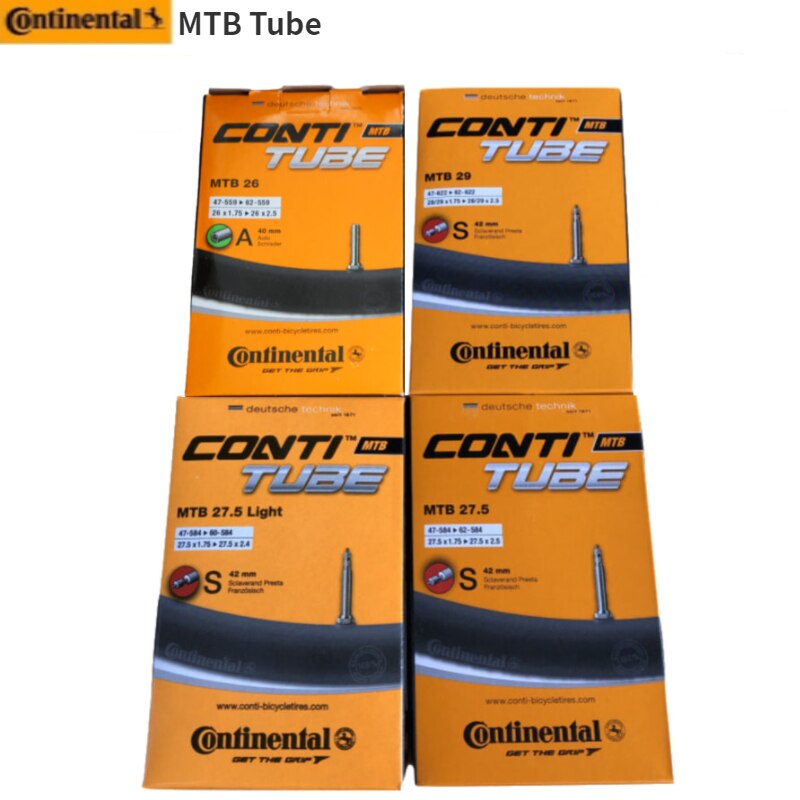 Continental MTB inner tube mountain inner tube 26'' 27.5'' 29''