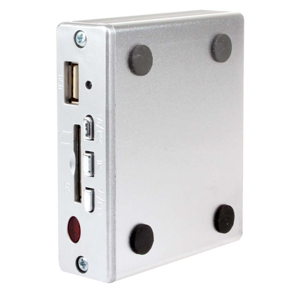 Draagbare Eindversterker MP3 Sd Usb Audio Player Reader 3-Elektronische Toetsenbord Controle Met Afstandsbediening