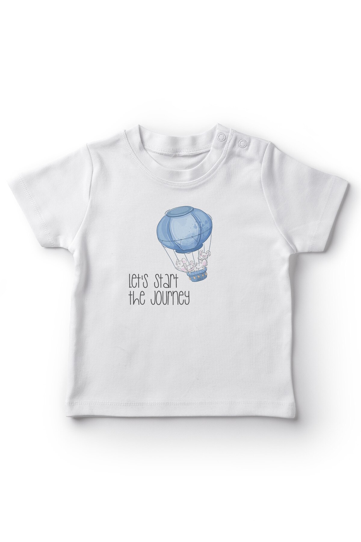 Angemiel Baby Traveling Hottest Cute Mice Girls Baby T-Shirt White