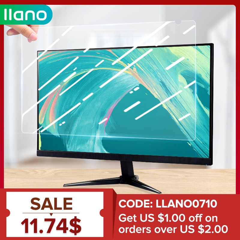 LLANO Tablet Screen Protector Anti Blue Ray Film ochronny Laptop 13.3 14 15.6 17.3 32 cale dla Lenovo/ASUS/HP/Xiaomi/Monitor