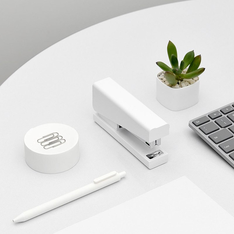 Original Xiaomi Mijia Kaco LEMO Stapler 24/6 26/6 with 100pcs Staples for Paper Binding Business School Office Use