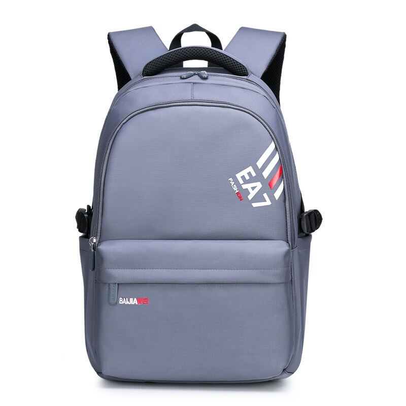 Nova luz oxford escola mochila para adolescente meninos meninas sacos de escola 18 polegada portátil mochila de viagem mochilas escolar: Gray2