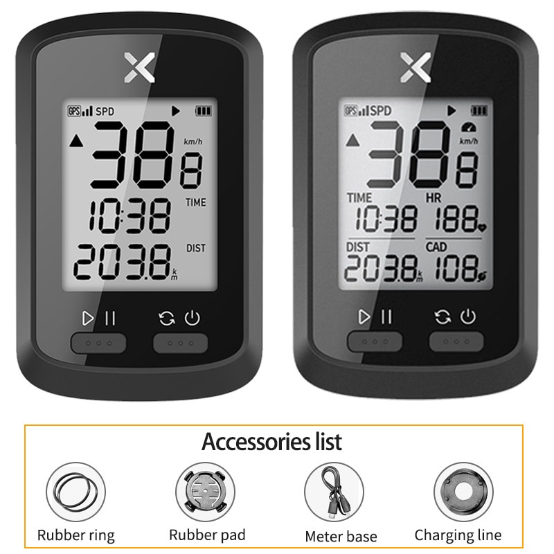 XOSS G+ Bike Computer Wireless GPS MTB Speedometer Waterproof Road Bicycle ANT+ With Cadence Cycling Tracker Accessories