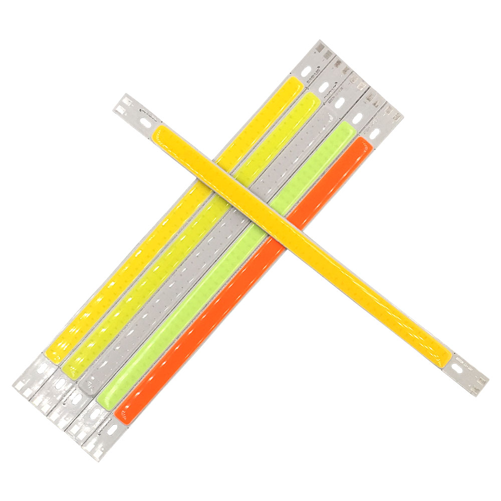 Fjernstyrt led-barlys, dimbar cob led-lampe, 200mm cob-stripe med dimmer, 12v 220v 10v led-belysning for diy-dekor, bilpærer