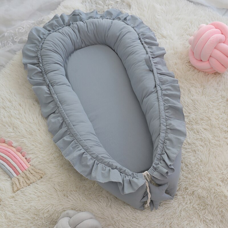 Removable Newborn Sleeping Nest Baby Beddings Set Soft Playpen Cot Co-sleeper Bassinet Crib Infant Cradle Mattress Cushion