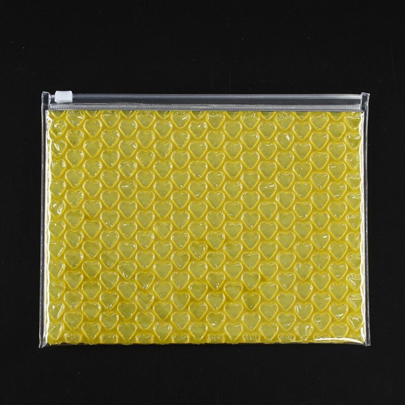 20Pcs Bubble Mailer Color Plastic Ziplock Bubble Bags Waterproof Bag Logistics Shockproof Bag Business Supplies 21x16cm: yellow