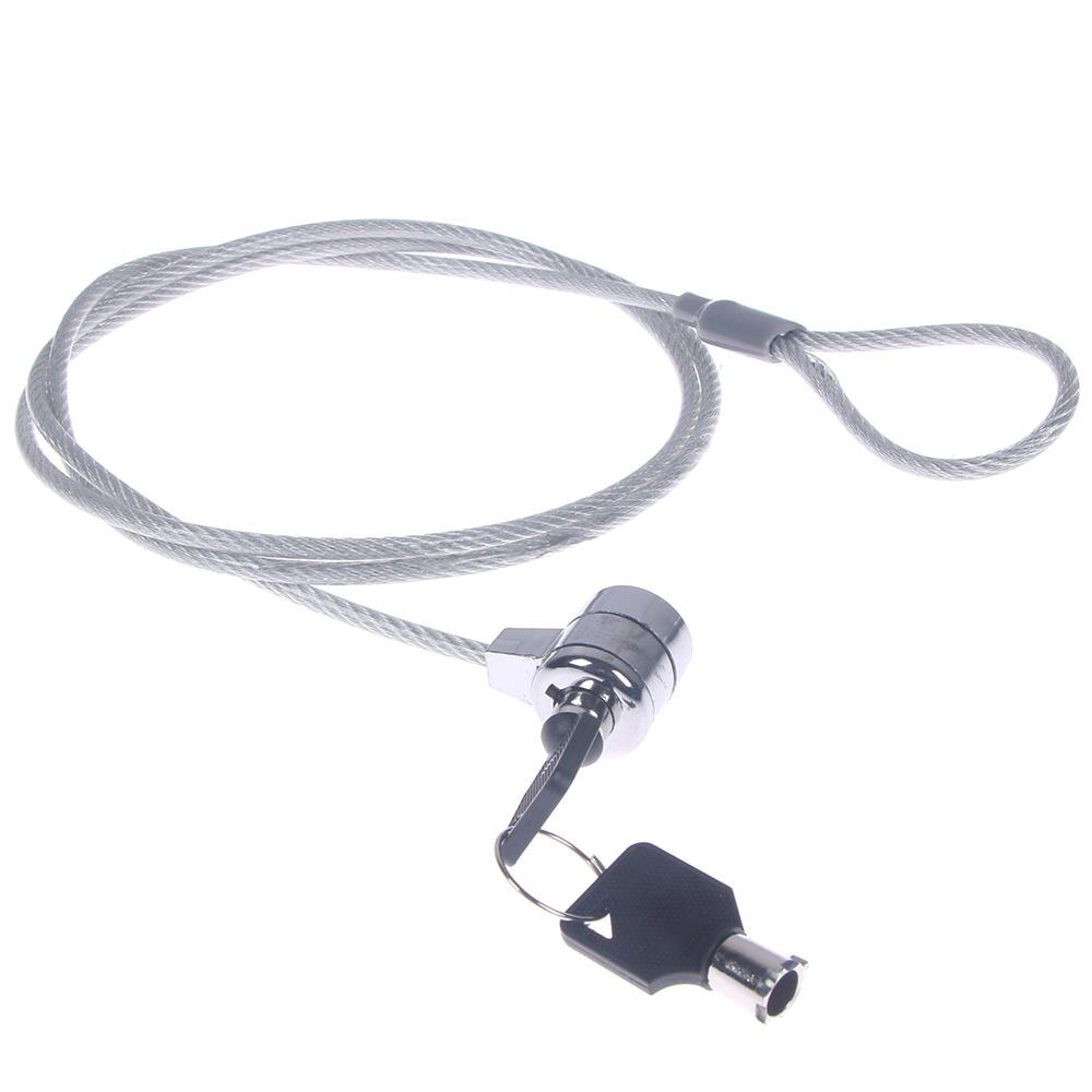 Cerradura de seguridad para ordenador portátil, candado de cadena de Cable con llave, antirrobo, para Notebook, PC, portátil, novedad