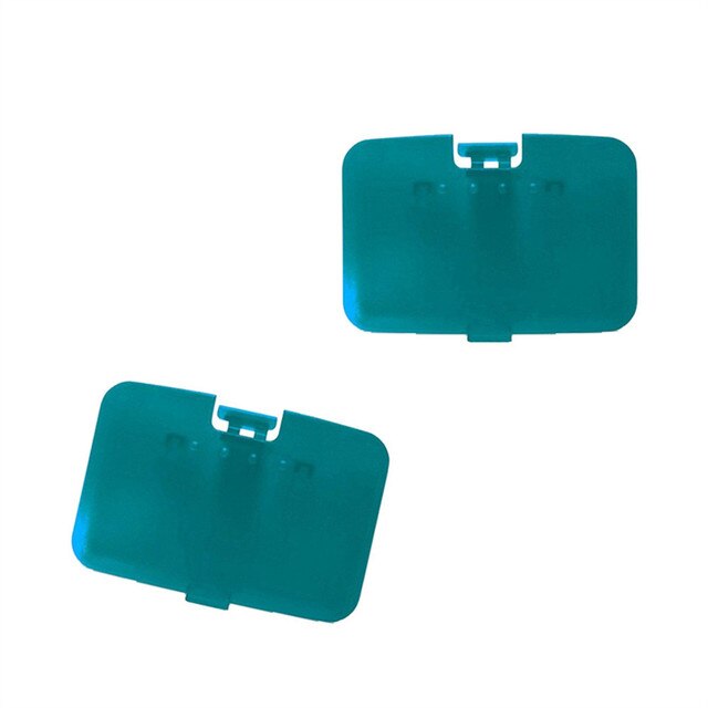 Jumper Pak Pack de expansión de memoria de reparación de 1 pieza, tapa de puerta, pieza para Nintendo 64 N64, repuesto Jumper Pak, expansión de memoria: dark green