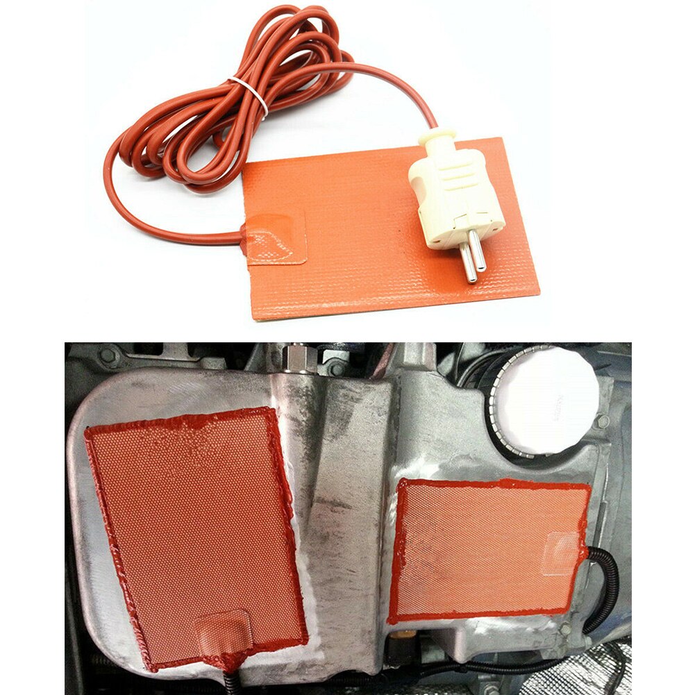 75W Antifreeze Hydraulic Tank Engine Heating Pad Tool Flexible Waterproof Accessory Thermal Universal Car Uniform Temperature