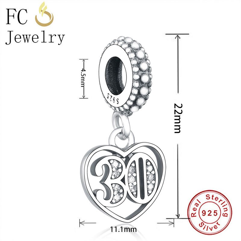 FC Monili Adatti Originale di Marca del Braccialetto di Fascino 925 di Pelliccia D'argento Mamma Del Cuore di Amore Del Cane Zampa Zircone Bead Per Fare Delle Donne berloque 2020: FC1470