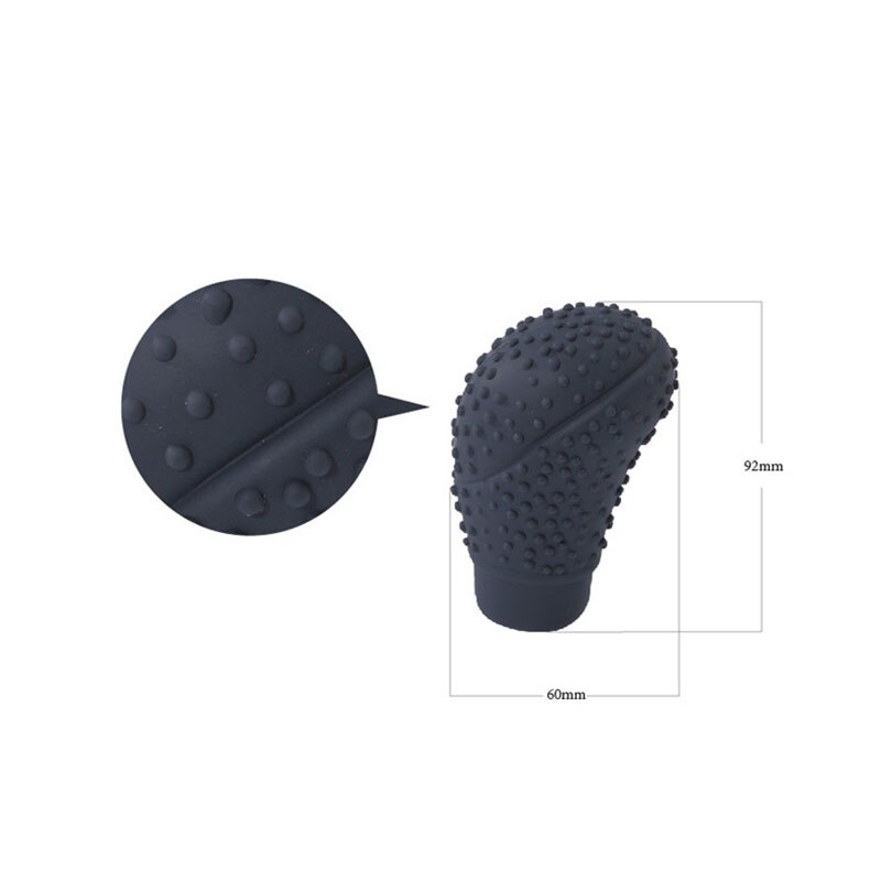 Universal Handbrake Cover Anti-skid Silicone Manual Automatic Transmission Car Gear Lever Shift Lever Lever Knob Dust
