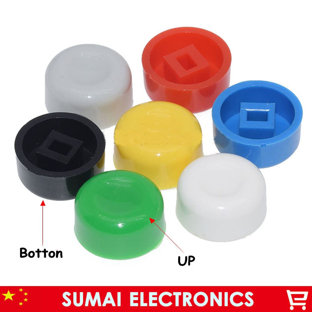 200 PCS Tactile Push Button Switch Cap , Micro switch button Cap,fit 7*7mm;8*8*mm;8.5*8.5mm switch