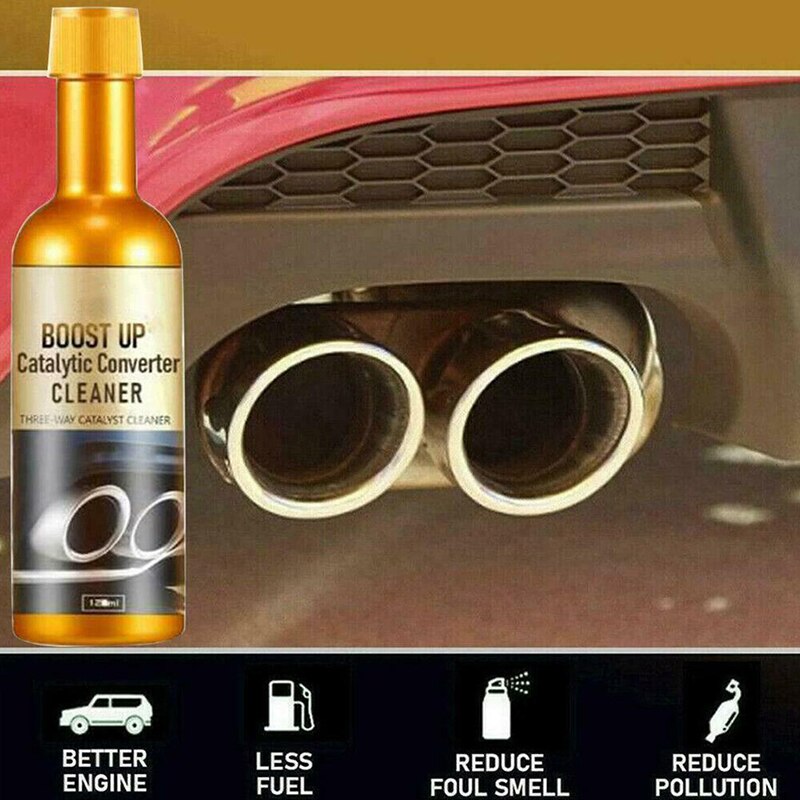 Boost Up Motor Katalysator Schoner 120Ml Voor Voertuig Motor Diepe Reiniging Multipurpose Verwijdering Carbon Storting