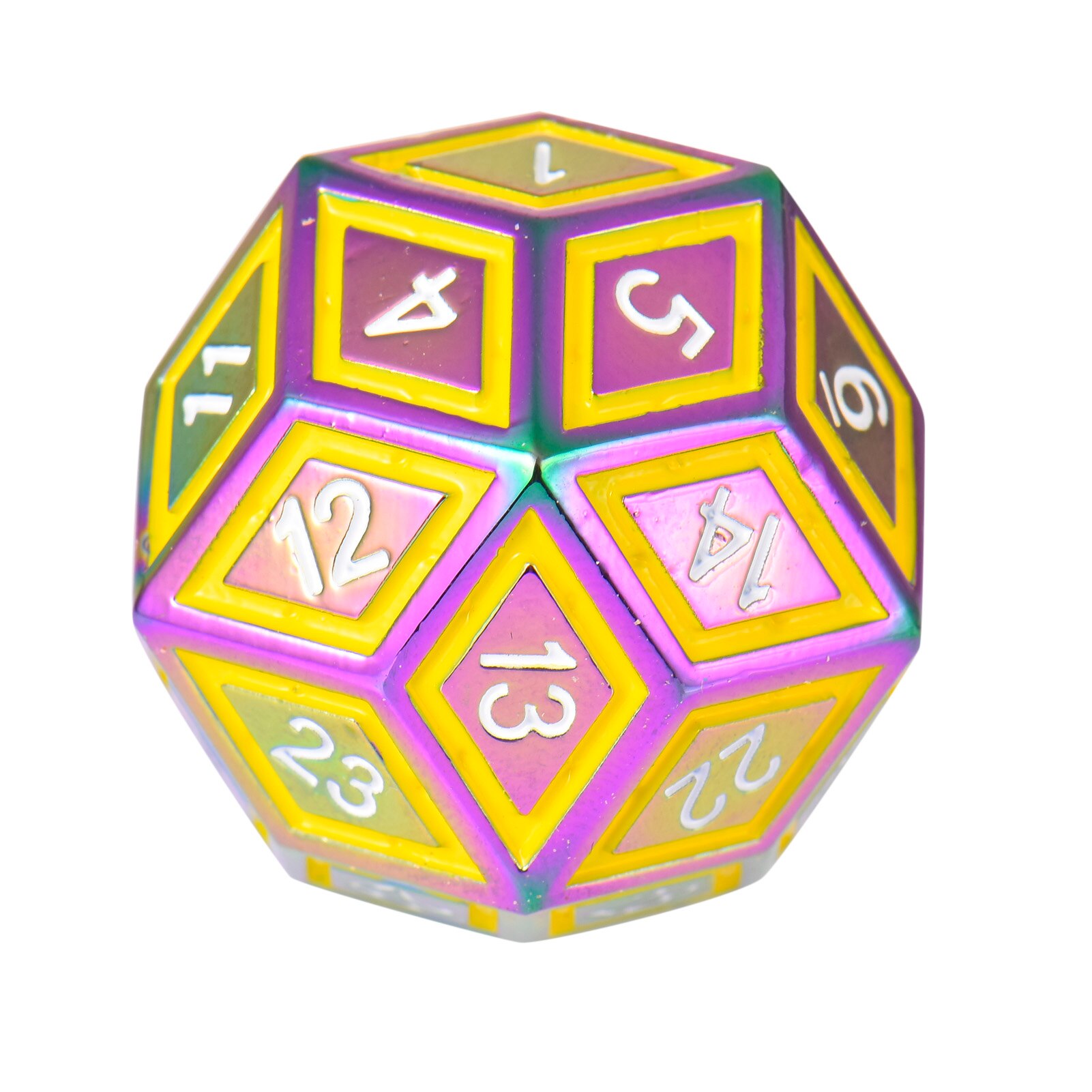 30-Side Metalen Dobbelstenen Tafelblad Spel Spelen Board Games