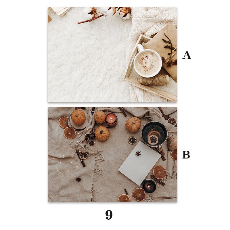 Arrière-plan de photographie Double face 57x42cm, toile de fond de table, accessoires de produits cosmétiques, séance Photo pour bijoux alimentaires: Violet foncé