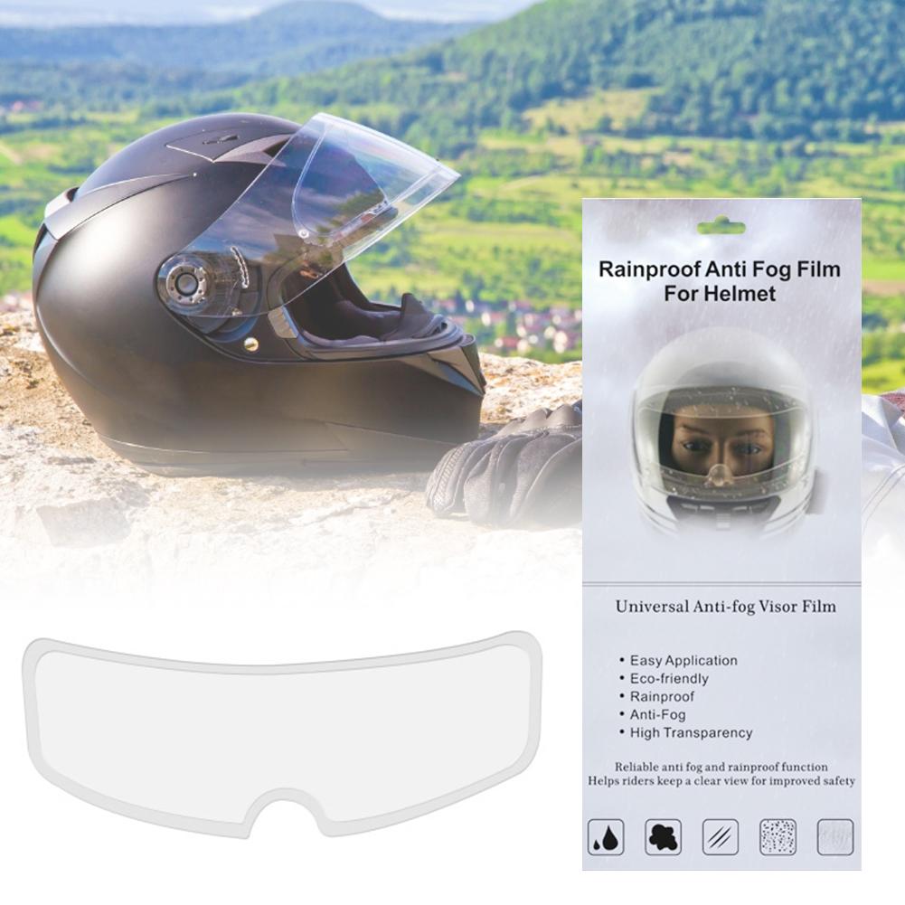 Universal Anti-Fog Helmet Film Anti-reflective Anti-rain Motocross Goggles Racing Helmet Lens Anti Fog Film Helmet Accessories