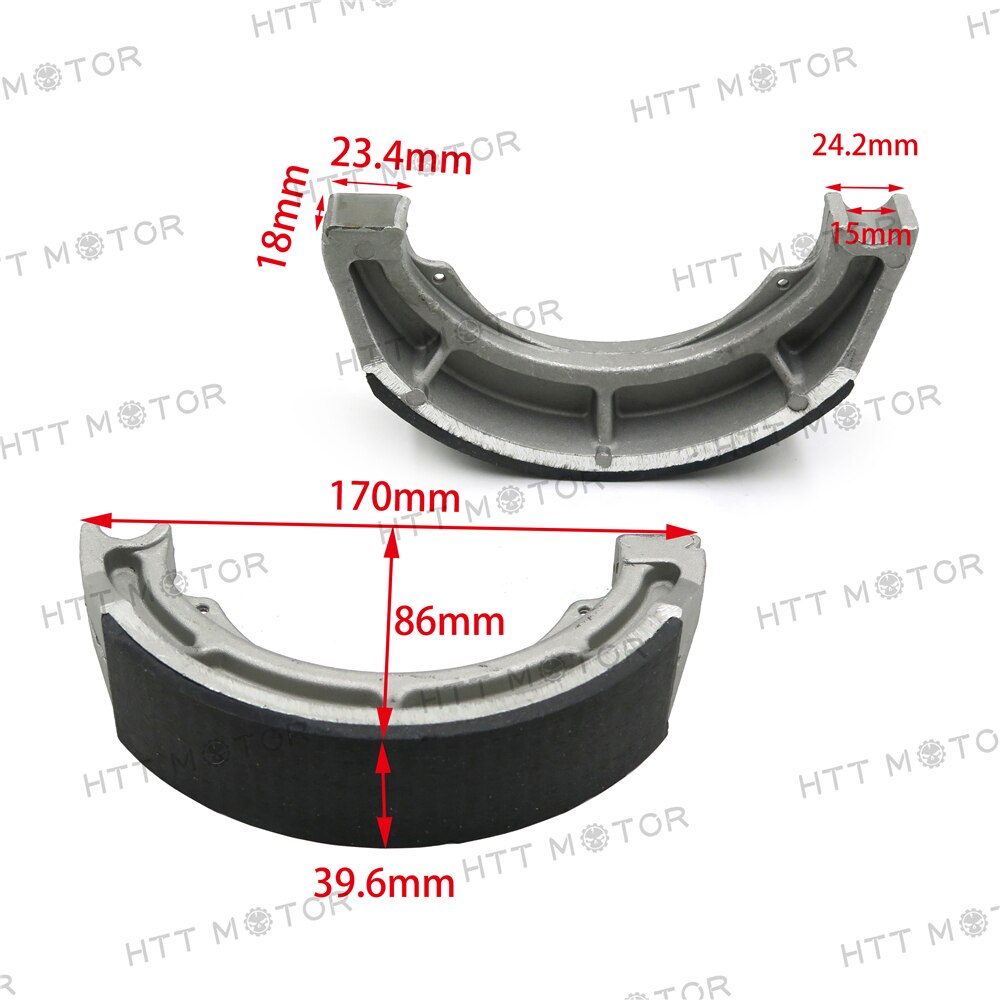 Aftermarket motorcycle parts Brake Shoe for Suzuki GV700GL Madura VL800 Boulevard C50 VZ800 m50 Intruder -S626