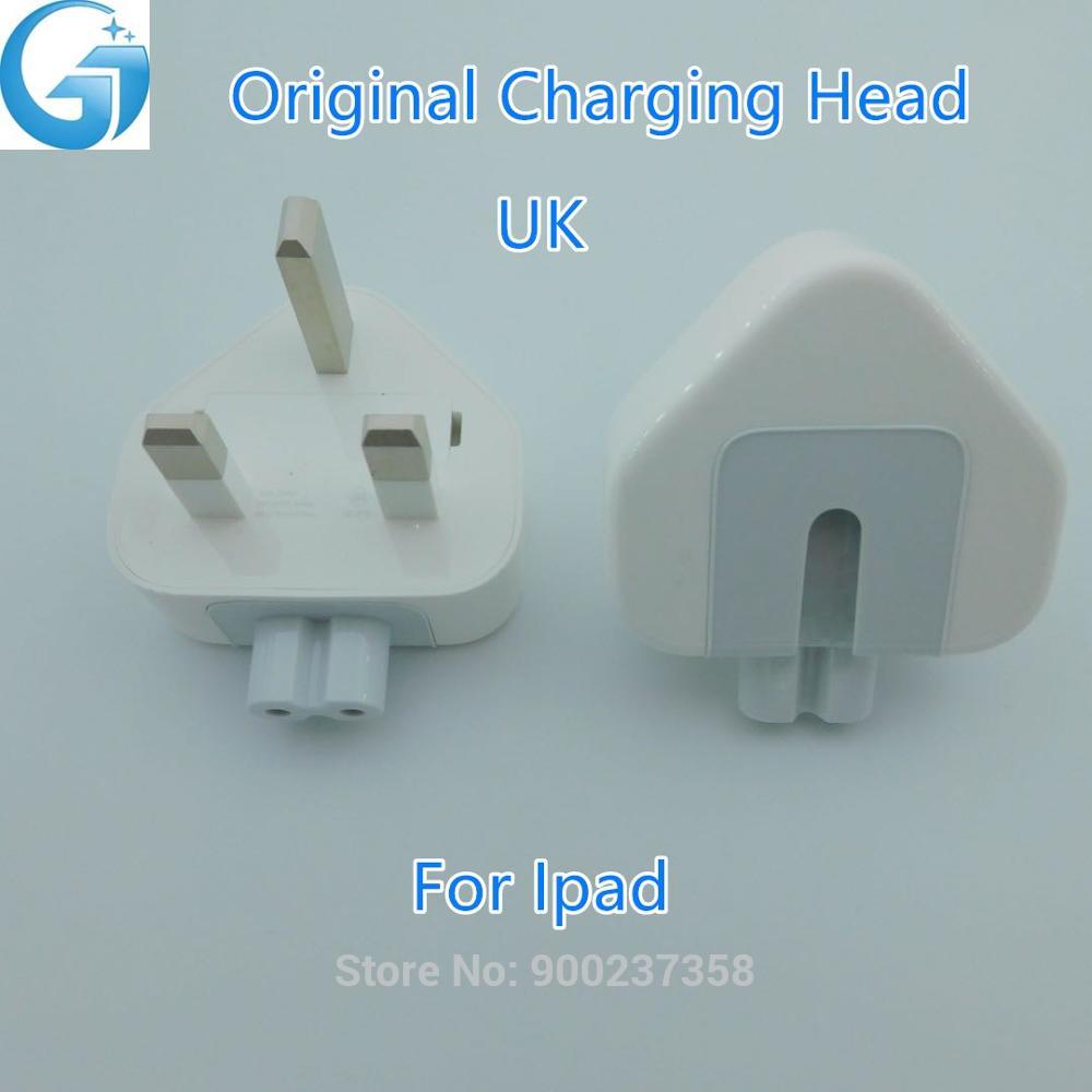 100Original Wall UK Detachable Electrical UK Plug Charging Head Power Adapter For Apple iPad