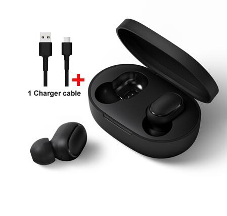 Xiaomi mijia AirDots VS Redmi Airdots bluetooth earphones TWS AirDots Earphone headset earbuds smart AI Control headsets: add charger cable