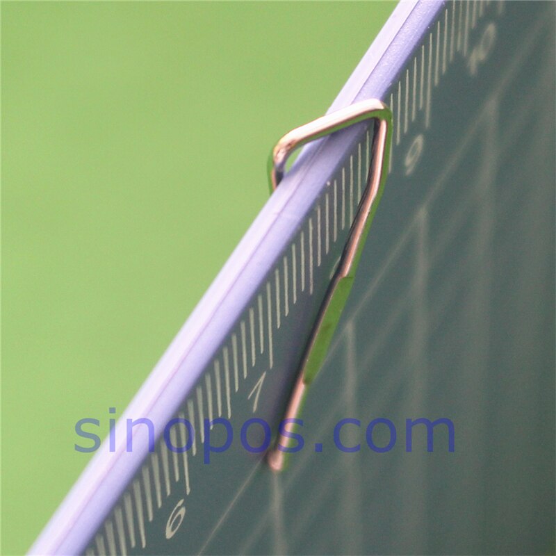 Brass X Clips, shirt packaging dress clip copper trousers pants skirt swatch pack x-shaped metal peg crossing pin paper binder