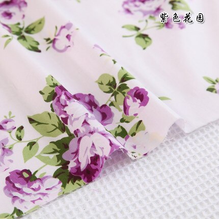 100cm * 160 cm/teil, alle baumwolle Köper stoff, kleine garten blume kleidung, bettwäsche, kissen stoff, DIY kleine handgemachte Material: 6