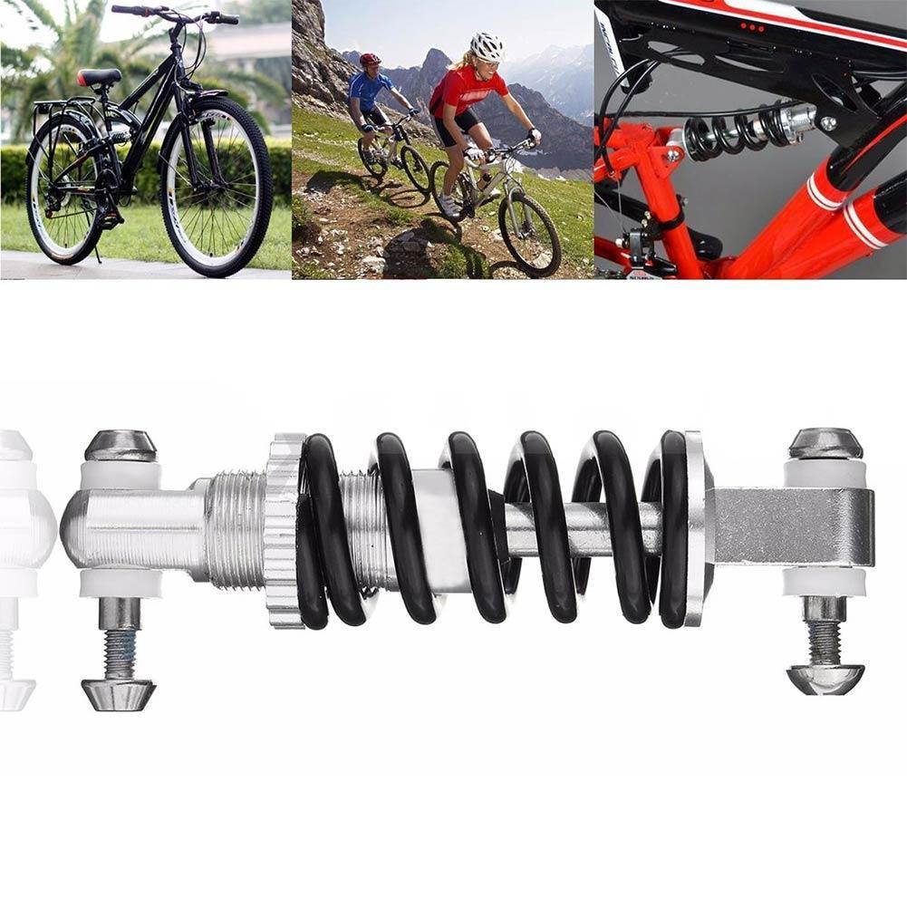 Amortiguadores traseros para bicicletas de montaña, de 125mm, para bicicletas de montaña y de carretera, tope de suspensión trasera de Metal, amortiguador