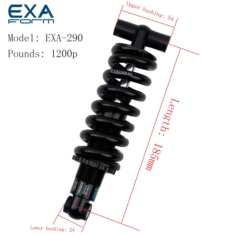 Ks Schokdemper Mountainbike Achter Blaas Vouwfiets Elektrische Voorjaar Schokdemper Scooter 1200 3000 Lbs