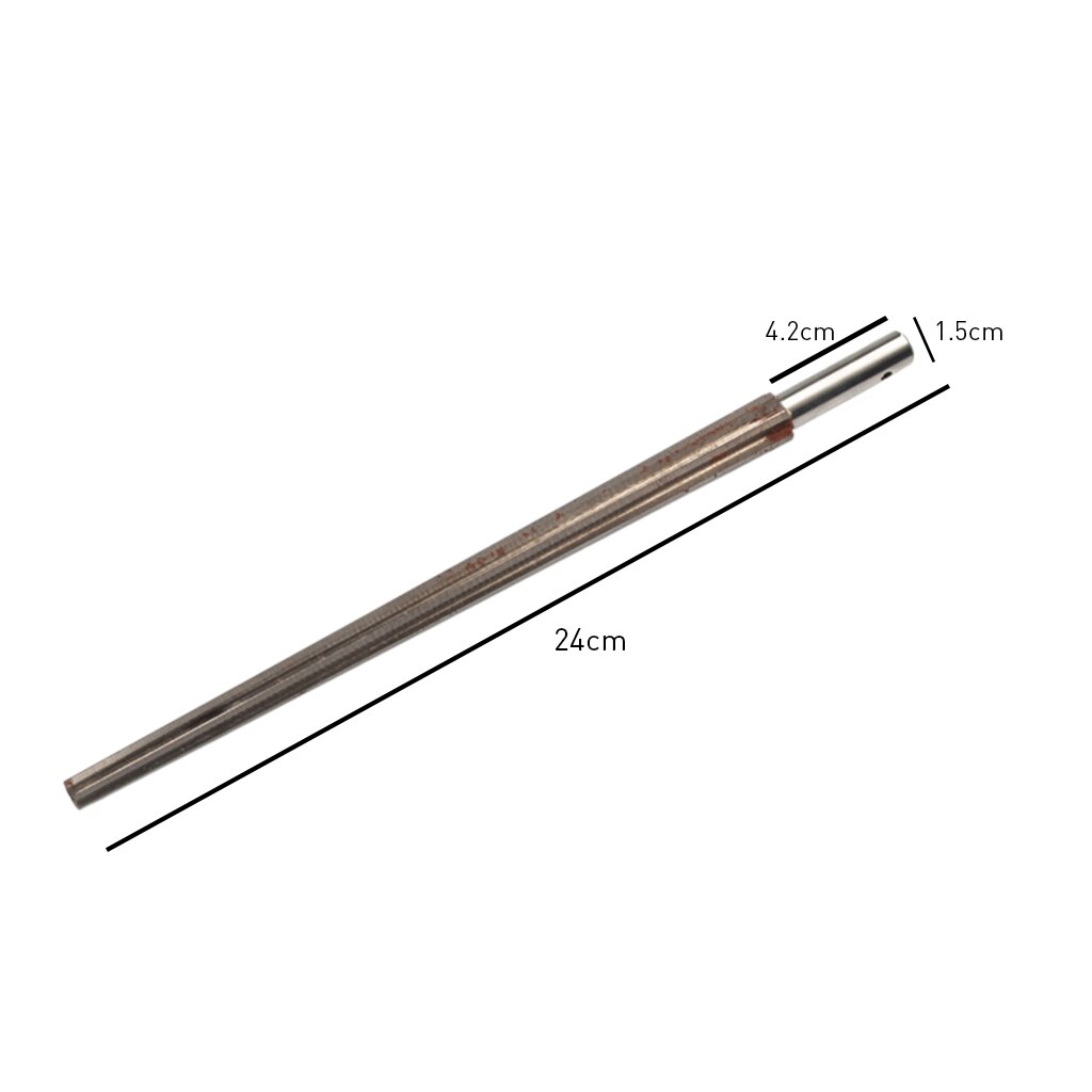 Straight 3/4 4/4 Cello Peg Hole Reamer High-Speed Steel Blade Cello Luthier Tool