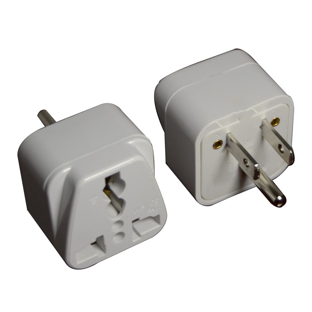 2 Stuks Universele Conversie Plug Toeristische Socket Stekker Converter Adapter