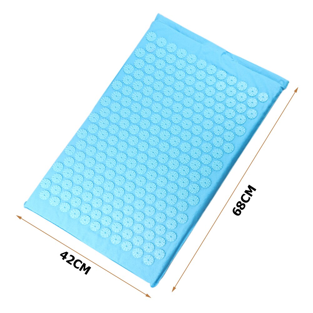 3pcs/Set Acupuncture Acupoint Massage Pillow Relaxation Relief Stress Yoga Pad Spike Relieve Neck Stress Pain Cushion