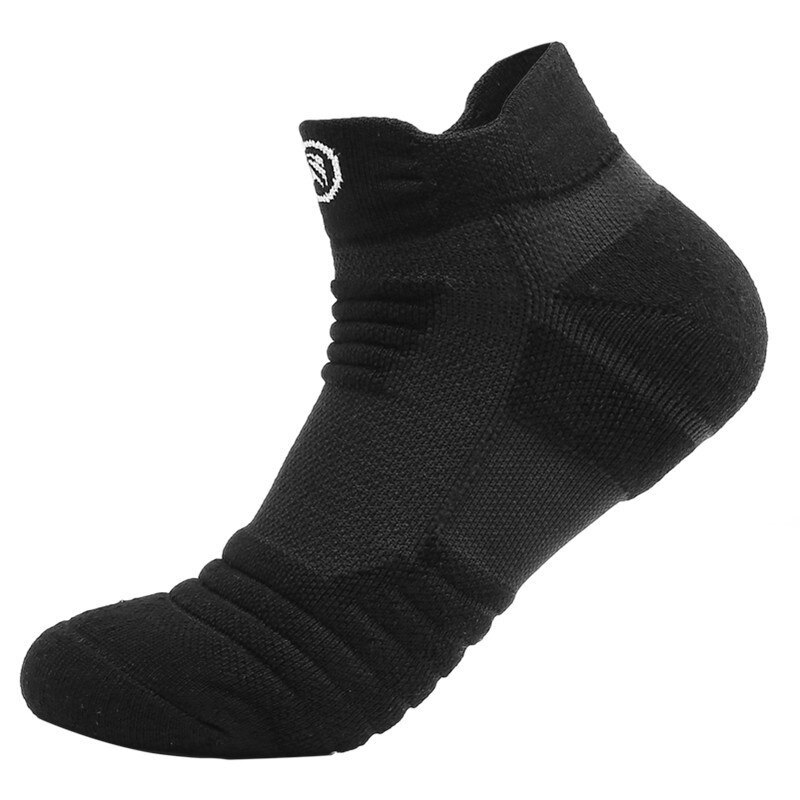 Calcetines deportivos Elite de baloncesto para hombre, parte inferior de toalla gruesa, transpirables, de , profesionales, calcetines de deporte para exteriores: black-short