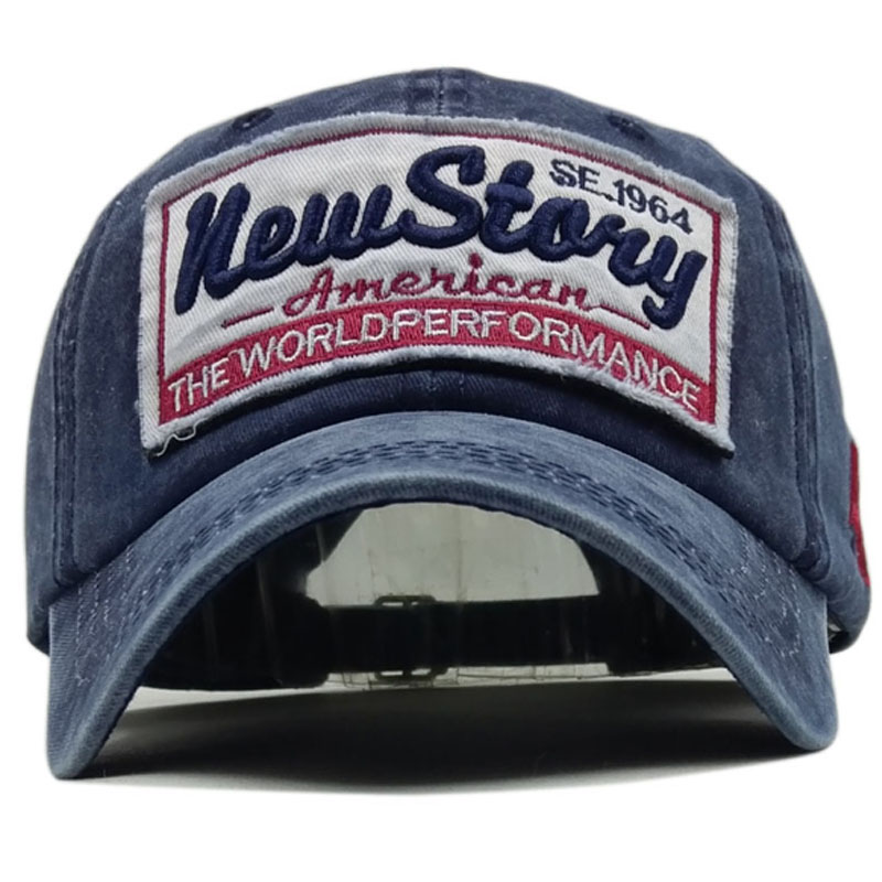 Vasket bomuld baseball kasket snapback hat mænd kvinder retro sommer hip hop monterede kasketter afslappet bogstav casquette gorra hombre bone