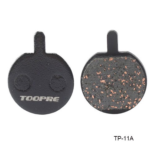 TOOPRE-pastillas de freno de disco para bicicleta de montaña, fibra de cobre semimetálica para Shimano M446 355 395 BB5 SRAM AVID HAYES Magura ZOON: Gris oscuro