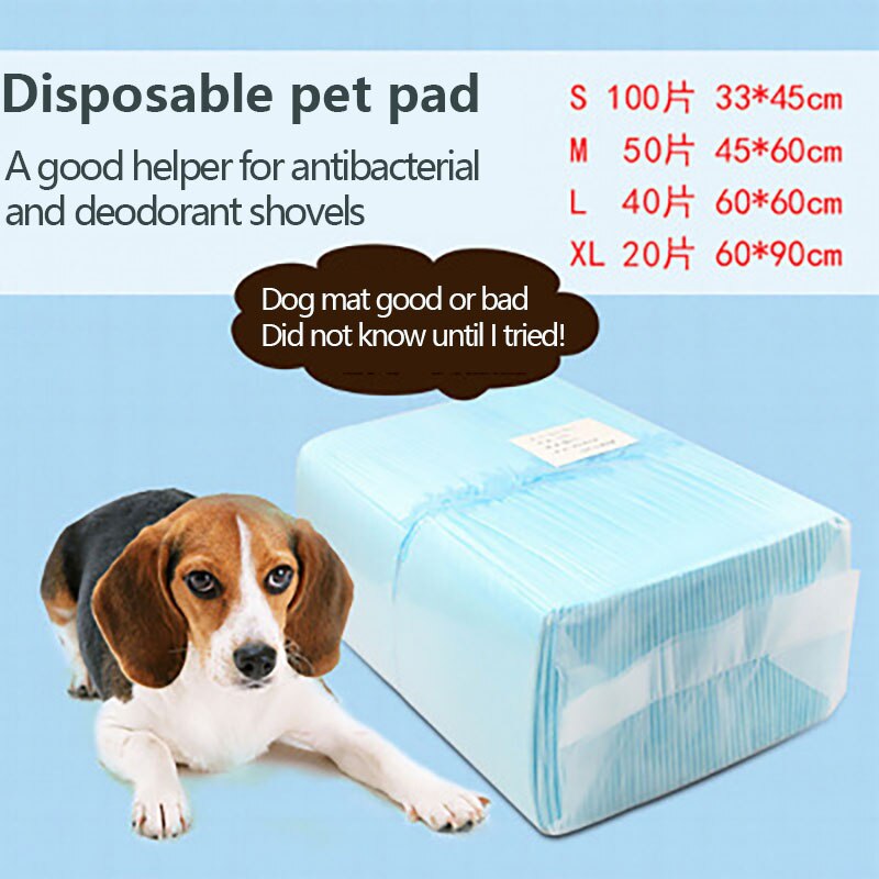 Pet Diaper Pad Absorbent Diaper Pad Dog Diaper 100 Wet Pet Diaper Pet Cleaning Supplies Diapers for Biodegradable Disposable
