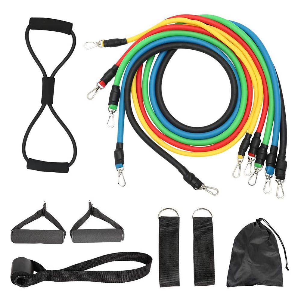 Bandes de résistance - FONDUPIN - ZS7850 - 12 pcs - 15.9 kg - Rouge - Sport
