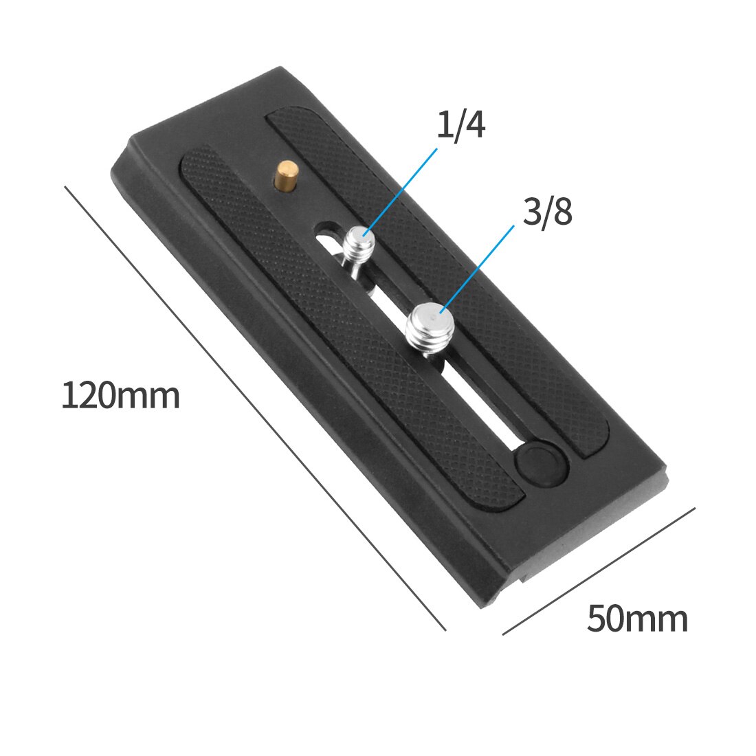 Bgning Sliding 501PL Plus Rapid Connect Base Quick Release Plate Voor Manfrotto 501 503 701HDV MH055M0-Q5 1/4 3/8 Schroef P200: Default Title