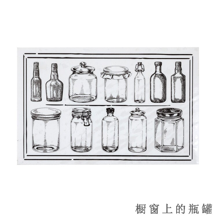 Retro Plants Leaves Flower Butterfly Decoration stamp rubber stamps for scrapbooking stationery DIY craft standard stamp: 11