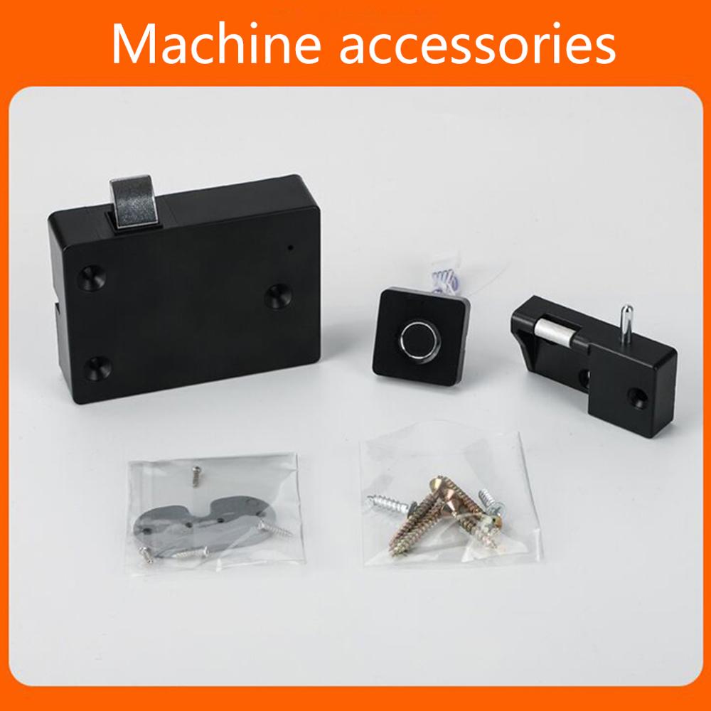 1Set Anti Theft Automatic Fingerprint Lock PC Aluminum USB Intelligent Electronic Lock for Drawer Cabinet Furniture