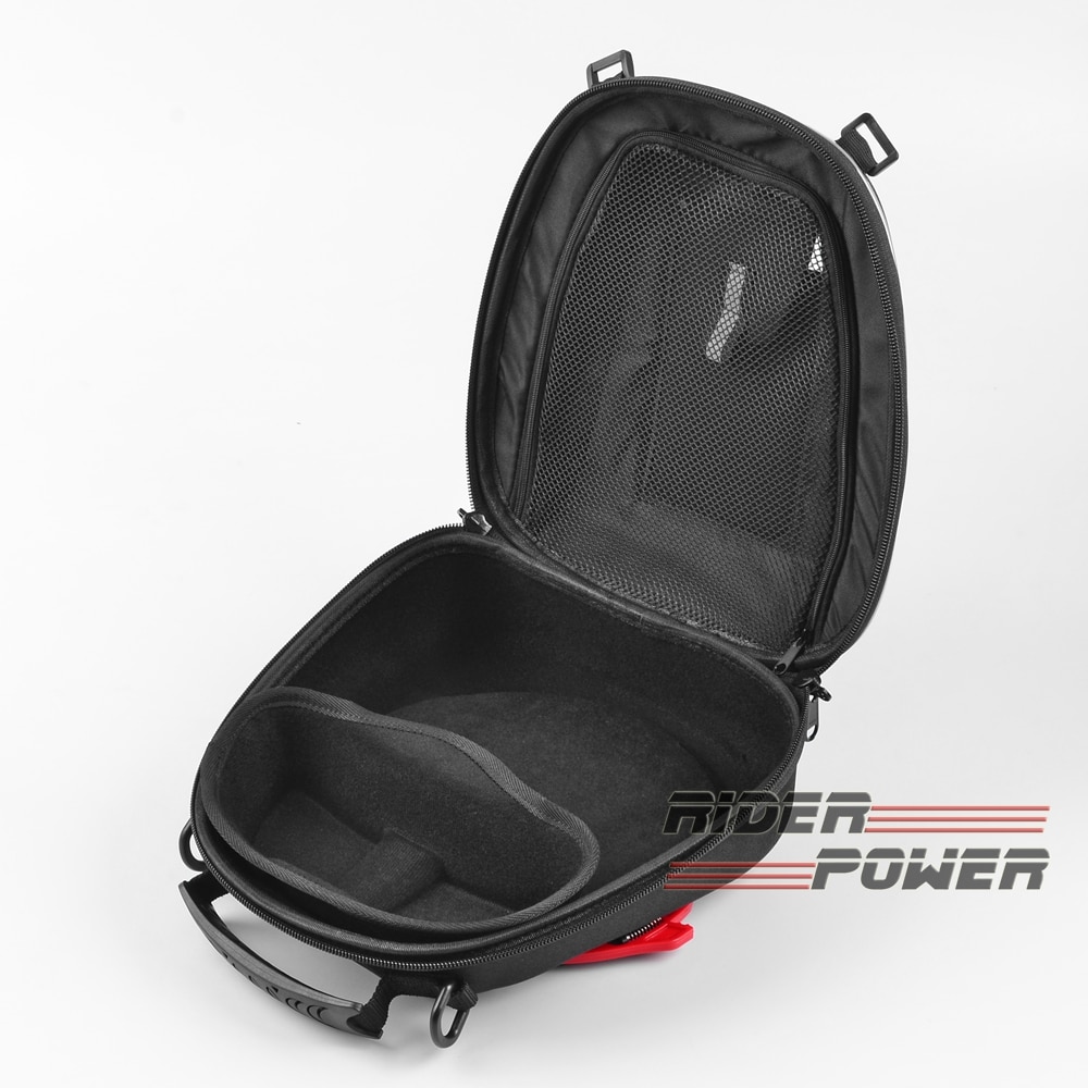 Dla Suzuki v-strom DL650/XT 2012-2019 SV650 2003-2019 SV1000 2003-2009 adapter Tankbag pierścień zbiornika łatwe zamknięcie Tankbag