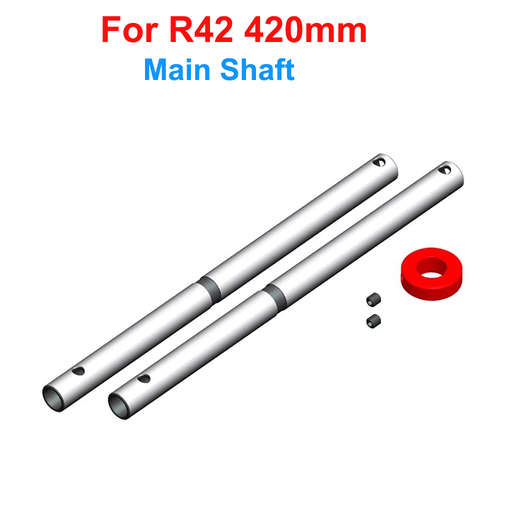 ALZRC - R42 FBL Bausatz RC Hubschrauber DIY R42 Hubschrauber Ersatzteile R42 Batteriehalterung Schnellspanner R42 Metall Motorhalterung
