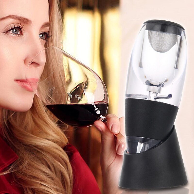 Wein Belüfter Karaffe einstellen Familie Party Hotel Schnelle Belüftung Weinausgießer Magie Karaffe Wein Zubehör