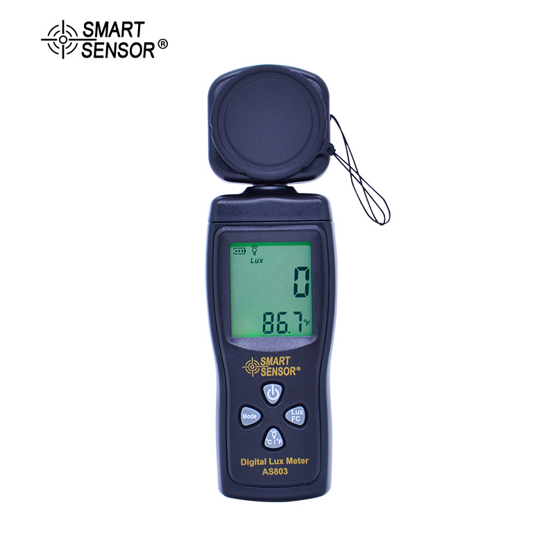 SMART SENSOR AS803 Luxmeter Digital Light Meter Lux Meter Photometer UV Radiometer LCD Luxmeter Illuminometer Photometer