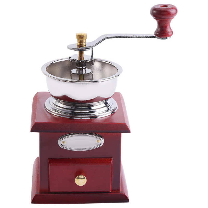 Wooden Coffee Bean Grinder Retro Coffee Bean Hand ... – Grandado