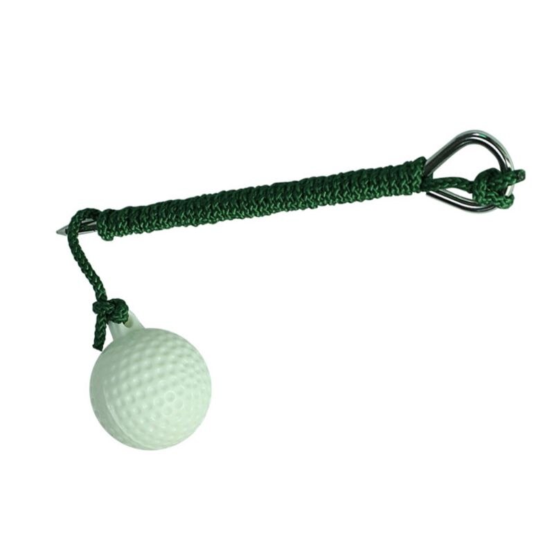 Rope Golf Ball Hit Shot Putting Training Practice Aid Swing Sports Practice Protable Easy Operation Sports and Entertain