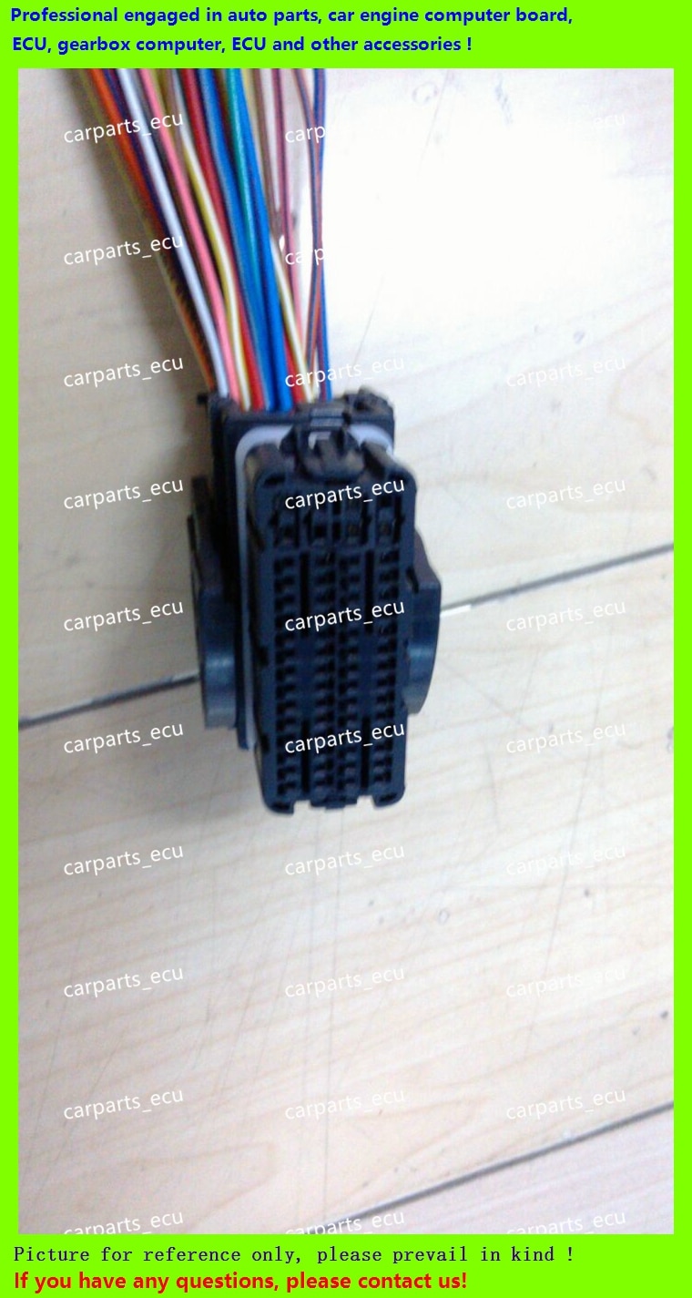 Electronic Control Unit Accessories/ECU Connector/car engine computer plug/64 pin Connector 64-pin plug Wiring harness connecor