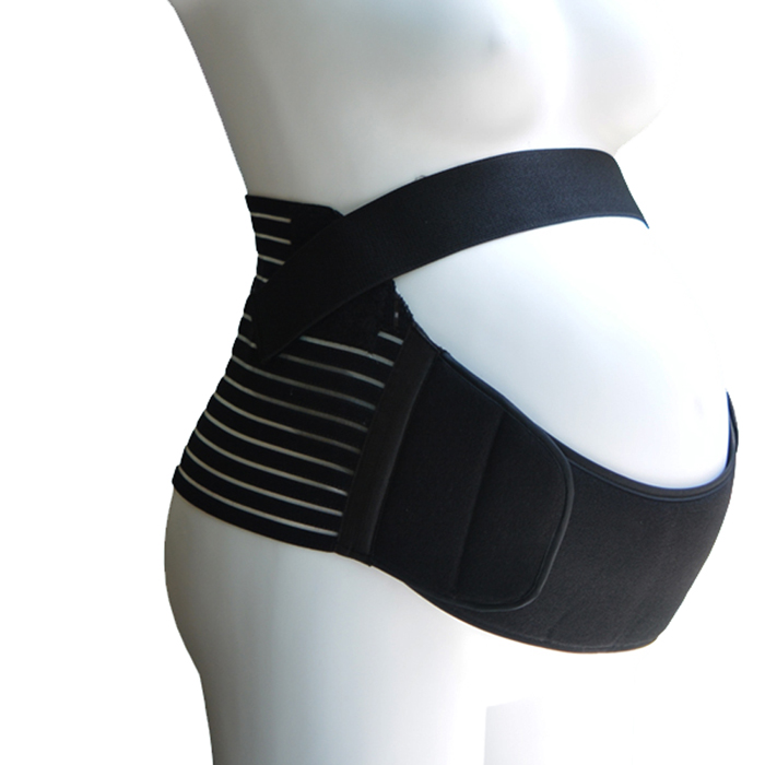 Erhverv barsel postpartum mavebånd shapewear 3 in 1 slankende bælte stramning mave til kvinder postnatale bandage: L / Sort