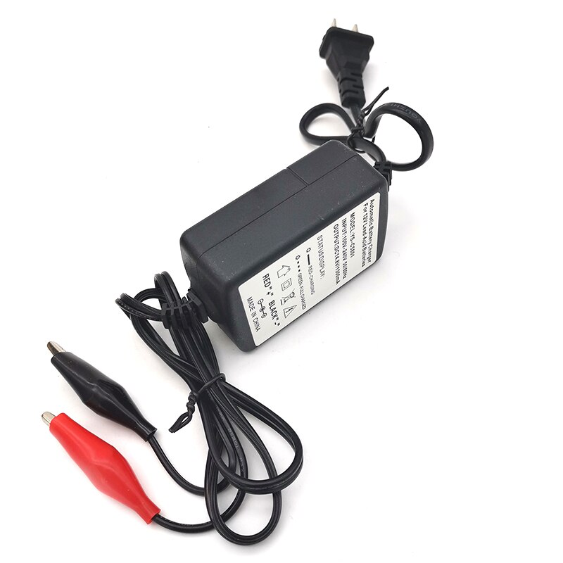 12V 1300mA Autos Truck Battery Trickle Charger Tender Maintainer Tool