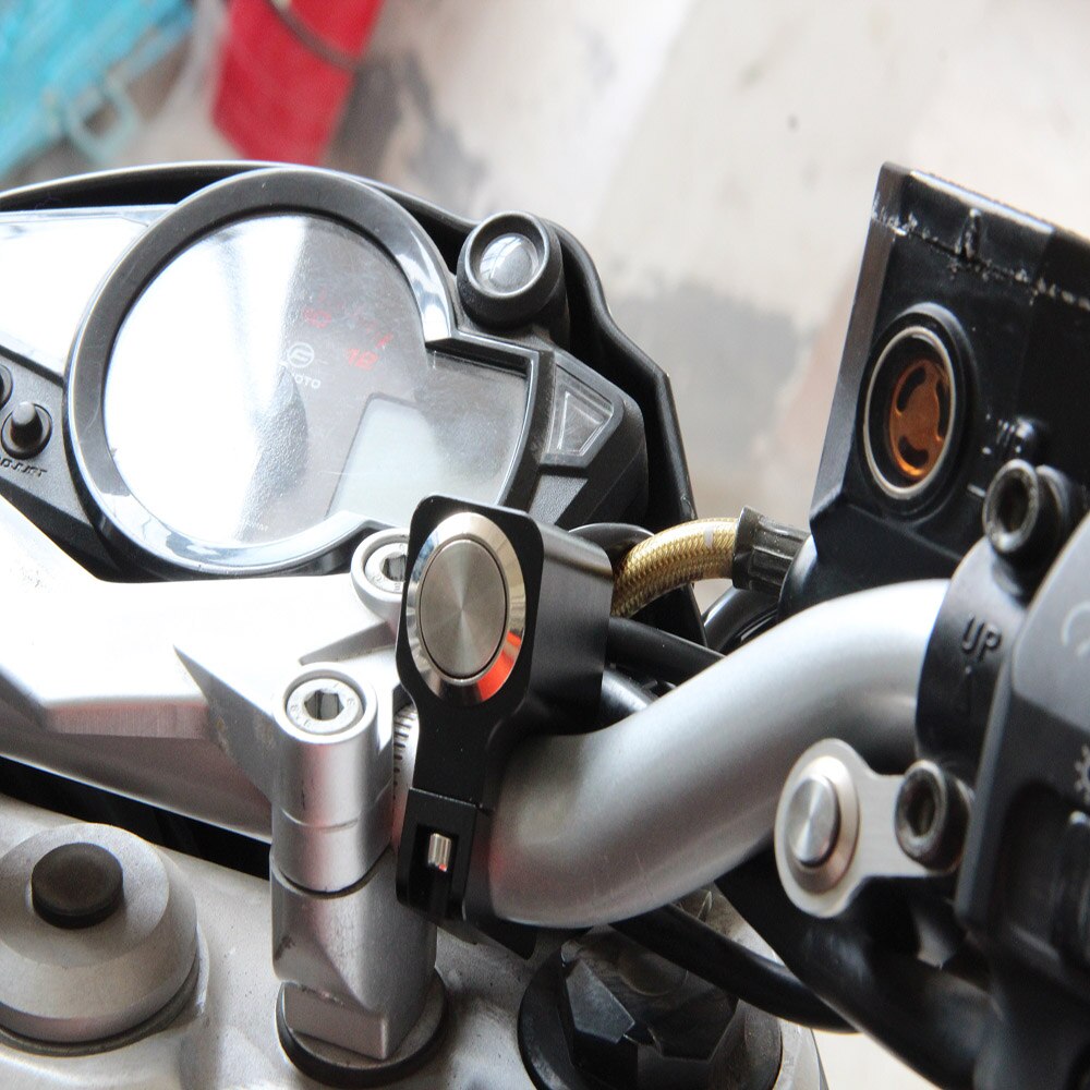 BOSMAA Motorcycle LED ON/OFF Fog light Switch 7/8" 22mm SpotLights battery kill Switch Waterproof Aluminum Brake Start Switch